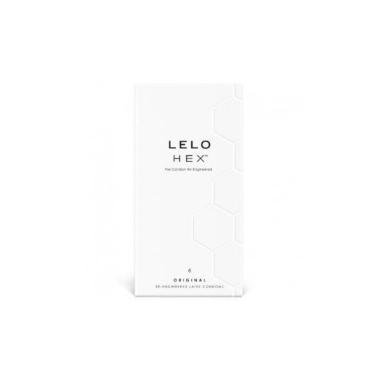 Lelo HEX ORIGINAL Condoms 6 Pack
