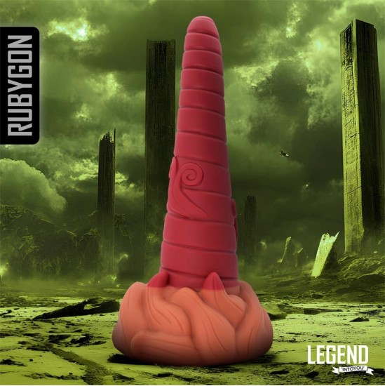 Legend Rubygon Liquid Silikona Dildo 24,5 cm