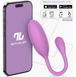 Intoyou App Series Logani vibreeriv muna rakendusega Unibody Purple
