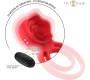 Intense Fun INTENSE — GAIL STIMULATOR ROSE 10 VIBRATIONS RED TĀLVADĪBAS PULTS