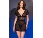 Chilirose Babydolls CHILIROSE - CR 4830 BABYDOLL BLACK XL