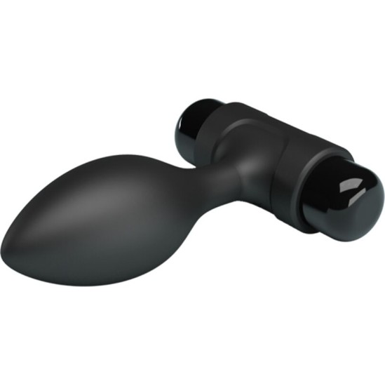 Pretty Love VIBRA BUTT 10 VIBRATIONS ANAL PLUG BLACK