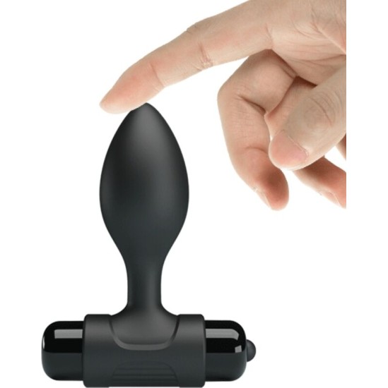 Pretty Love VIBRA BUTT 10 VIBRATIONS ANAL PLUG BLACK
