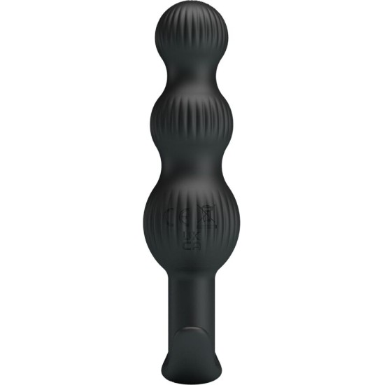 Pretty Love SIDNEY ANAL VIBRATOR 10 VIBRATIONS BLACK