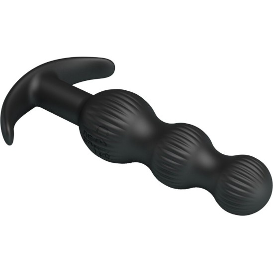 Pretty Love SIDNEY ANAL VIBRATOR 10 VIBRATIONS BLACK