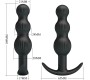 Pretty Love SIDNEY ANAL VIBRATOR 10 VIBRATIONS BLACK