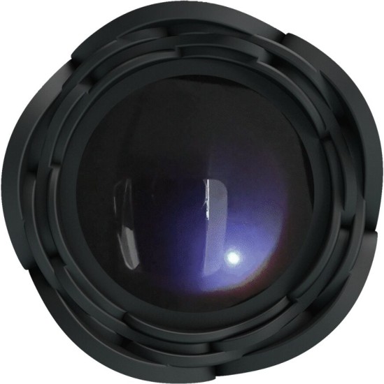 Pretty Love OLMAN ANAL PLUG WITH LED LIGHT BLACK 8.8 CM