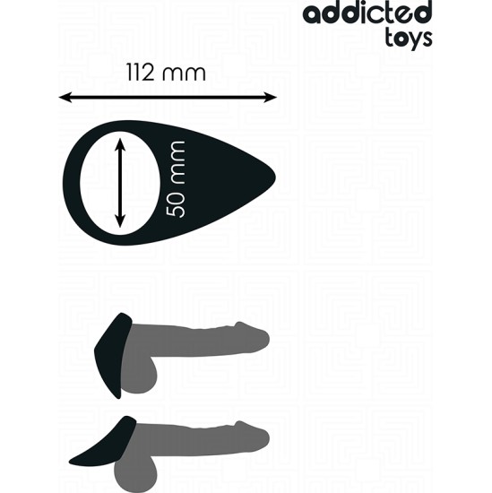 Addicted Toys TEAR SHAPED PENIS RING