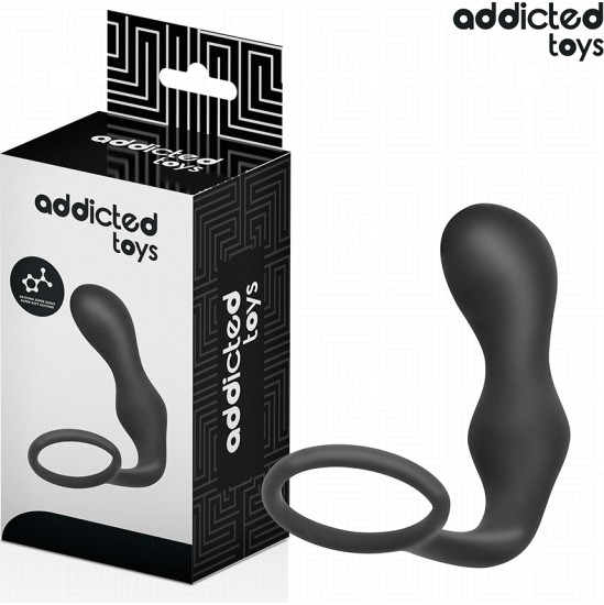 Addicted Toys ANAL PLUG WITH RING SILICONE MODEL 3