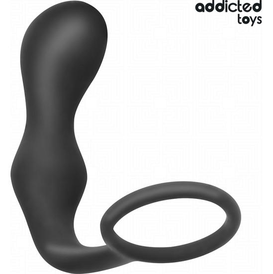 Addicted Toys ANAL PLUG WITH RING SILICONE MODEL 3