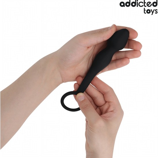 Addicted Toys ANAL PLUG WITH RING SILICONE MODEL 3