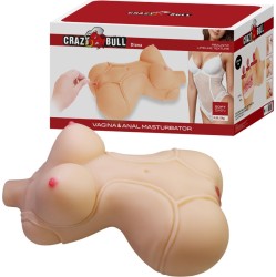 Crazy Bull DIANA REALISTIC FEMALE TORSO VAGINA AND ANAL 5 KG