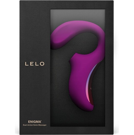 Lelo ENIGMA DOUBLE SUCTION STIMULATION PURPLE MASSAGER