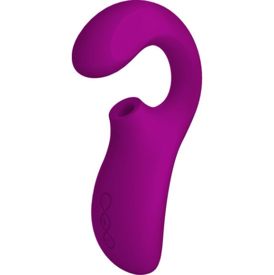 Lelo ENIGMA DOUBLE SUCTION STIMULATION PURPLE MASSAGER
