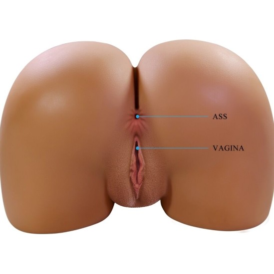 Crazy Bull WENDY REALISTIC FEMALE BUTT VIBRATOR AND SUCKER WITH SOUND 11 KG