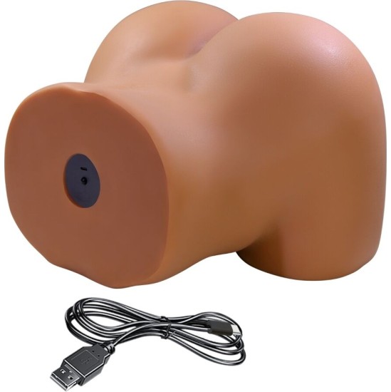 Crazy Bull WENDY REALISTIC FEMALE BUTT VIBRATOR AND SUCKER WITH SOUND 11 KG