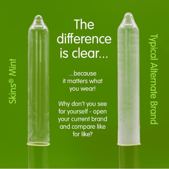 Skins MINT PREMIUM CONDOMS PACK 8