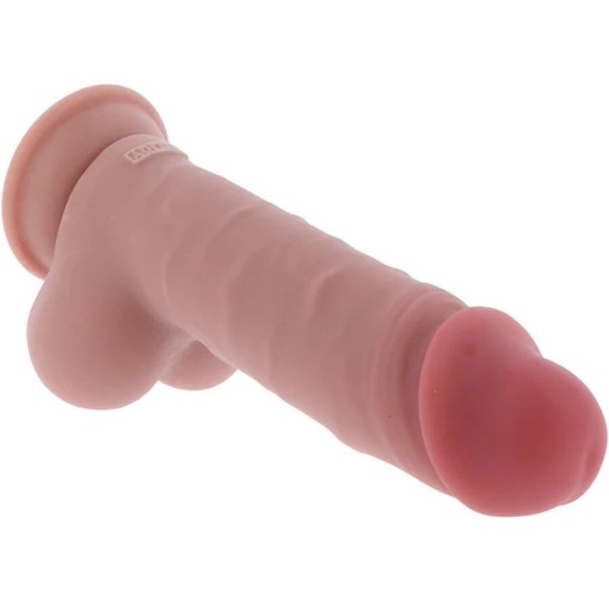 Get Real DELUXE REALISTIC PENIS WITH TESTICLES EXTRA THICK 20 CM