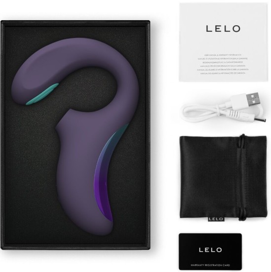 Lelo ENIGMA DOUBLE SONIC VIBRATOR POINT G CYBER PURPLE