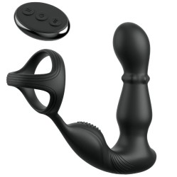 Anal Fantasy Elite Collection VIBRATING ANAL RING AND MASSAGER WITH REMOTE CONTROL
