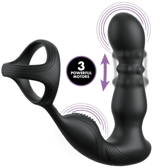 Anal Fantasy Elite Collection VIBRATING ANAL RING AND MASSAGER WITH REMOTE CONTROL