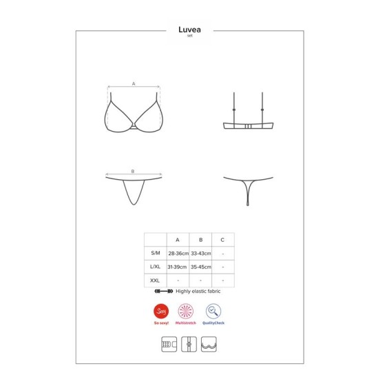 Obsessive Luvae 2-osaline komplekt