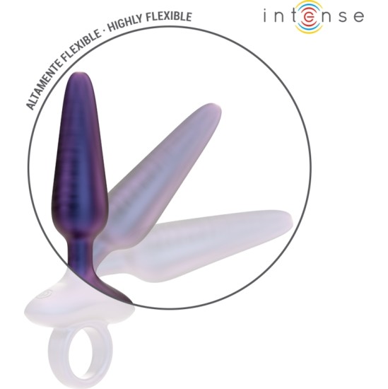 Intense Anal Toys INTENSE - MARLON VIBRATING ANAL PLUG MODEL 4 REMOTE CONTROL