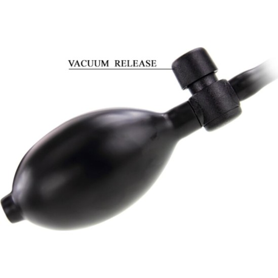 Pretty Love INFLATABLE ANAL PLUG BLACK