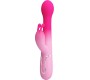 Pretty Love DEJON 3 IN 1 MULTIFUNCTION RABBIT VIBRATOR PINK