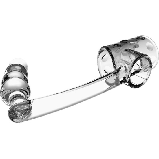 Pretty Love Male PRETTY LOVE - PENIS SLEEVE WITH ANAL PLUG TRANSPARENT