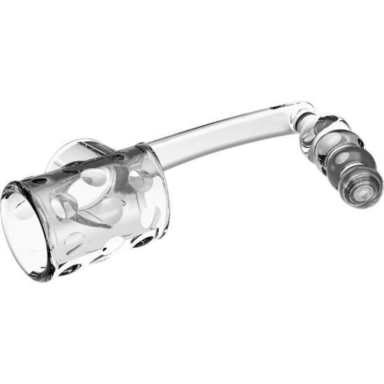 Pretty Love Male PRETTY LOVE - PENIS SLEEVE WITH ANAL PLUG TRANSPARENT