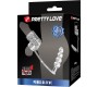 Pretty Love Male PRETTY LOVE - PENIS SLEEVE WITH ANAL PLUG TRANSPARENT