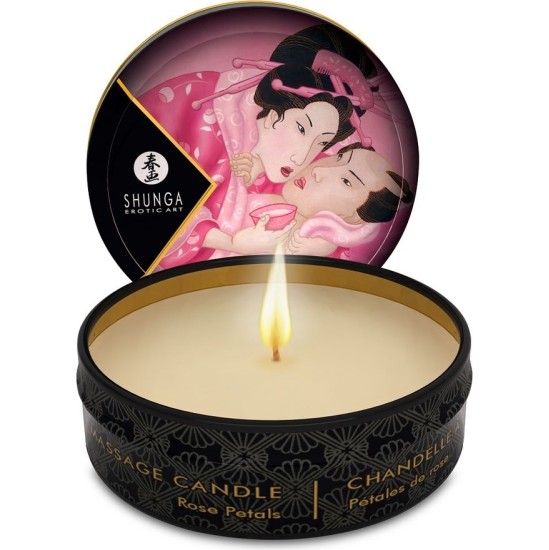 Shunga Candles SHUNGA - MINI CARESS BY CANDLELIGHT DISPLAY MASSAGE CANDLES 24 UNITS