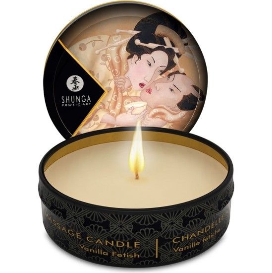 Shunga Candles SHUNGA - MINI CARESS BY CANDLELIGHT DISPLAY MASSAGE CANDLES 24 UNITS