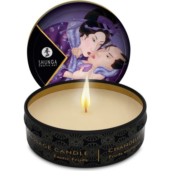 Shunga Candles SHUNGA - MINI CARESS BY CANDLELIGHT DISPLAY MASSAGE CANDLES 24 UNITS