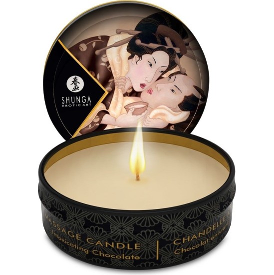 Shunga Candles SHUNGA - MINI CARESS BY CANDLELIGHT DISPLAY MASSAGE CANDLES 24 UNITS