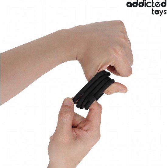 Addicted Toys PENIS RING WITH DIVIDERS FOR TESTICLES