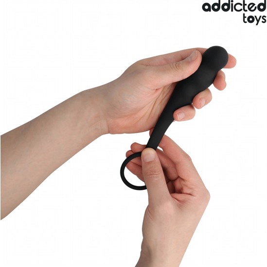 Addicted Toys ANAL PLUG WITH RING SILICONE MODEL 4