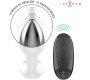 Intense Anal Toys INTENSE - ANAL PLUG 10 VIBRATIONS METAL WITH REMOTE CONTROL M