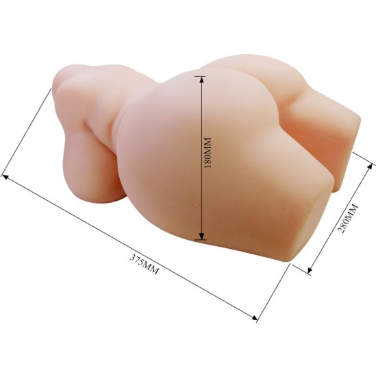 Crazy Bull GRACE REALISTIC FEMALE TORSO VAGINA AND ANAL 7.5 KG