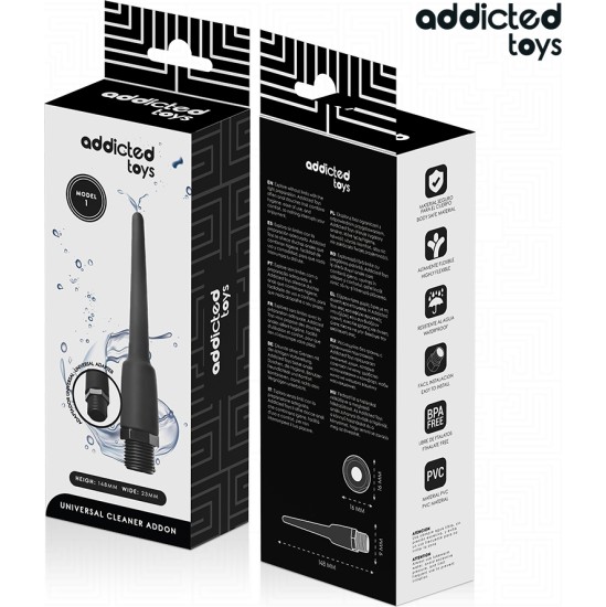 Addicted Toys ANAL CLEANER WITH UNIVERSAL ADAPTER MODEL 1