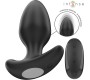 Intense Anal Toys INTENSE - JOEY ANAL PLUG 10 VIBRATIONS BLACK REMOTE CONTROL