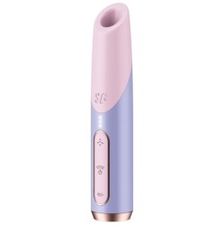 Satisfyer Air Pulse SATISFYER - BOLD KISS WAVE CLITORIS STIMULATOR PINK / VIOLET