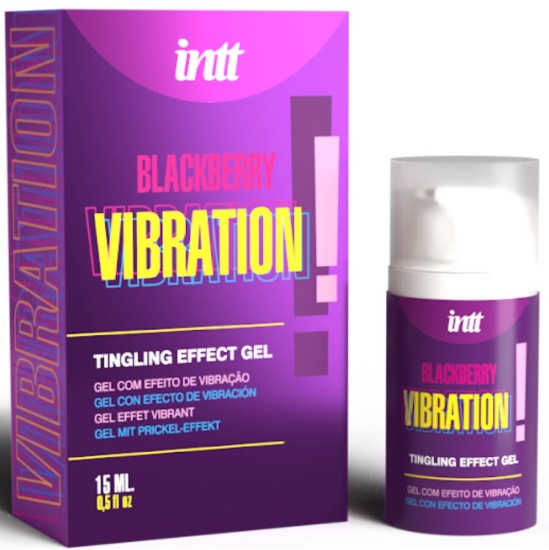 Intt Releases LIQUID VIBRATING GEL BLACKBERRY FLAVOR 15 ML