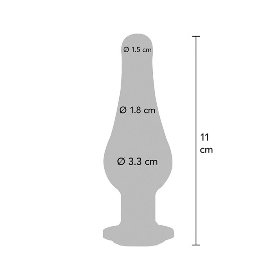 Toyjoy ANAL PLAY TWILIGHT BUM BIJOU MEDIUM ANAL PLUG