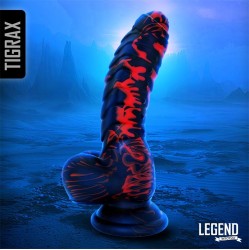 Legend Tigrax Liquid Silikone Realistic Dildo 17,5 cm