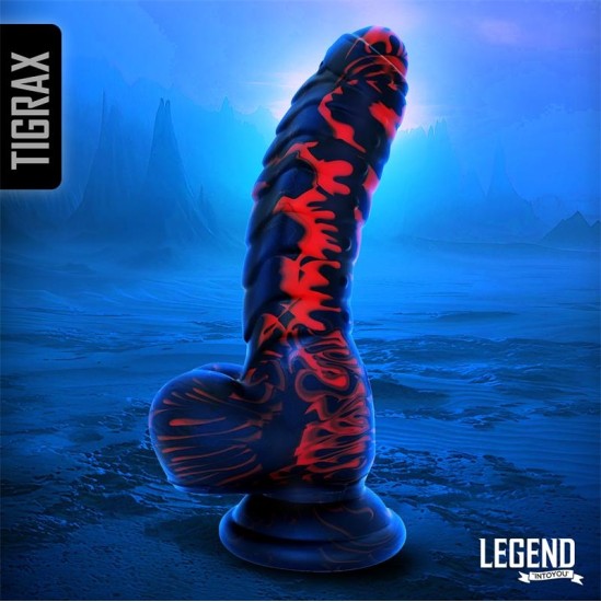 Legend Tigrax Liquid Silikone Realistic Dildo 17,5 cm