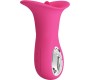 Pretty Love Flirtation PRETTY LOVE – CLYDE ORALINIS VIBRATORIAUS VIBRATINGAS LIŽŪZIS, 12 VIBRATIONS PINK