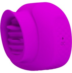 Pretty Love ESTELLE TONGUE CLITORIS STIMULATOR 12 VIBRATIONS PURPLE