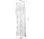 Pretty Love Male PRETTY LOVE - TIGHT AND VOLUMIZING PENIS SLEEVE TRANSPARENT